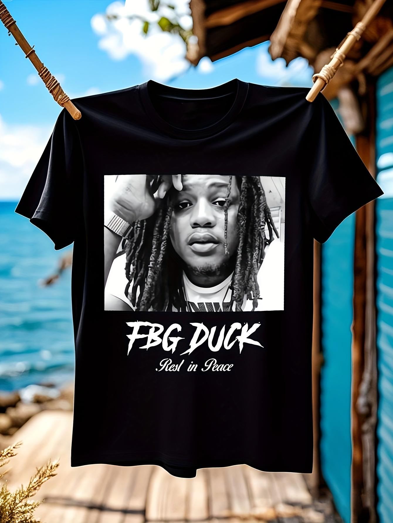 FBG Duck R.I.P Memorial Tshirt - Black Tee with Bold FBG ... XXXL