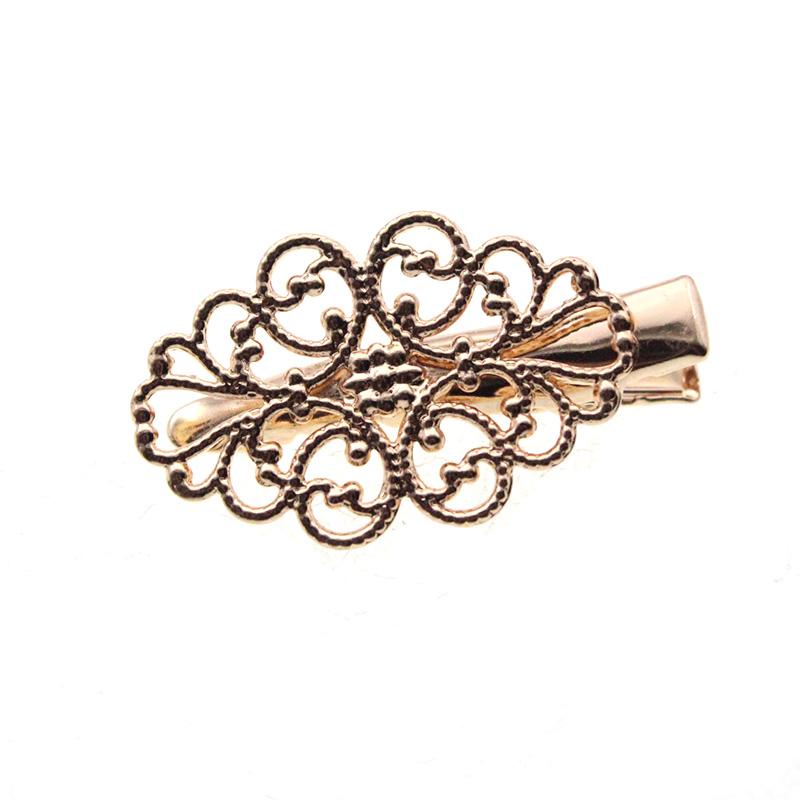 2pcs/lot 20x36mm Copper Hair Claws Accessories for Women Hair Clips Findings Prong Alligator Hairpin for DIY Hair Jewelry Making
