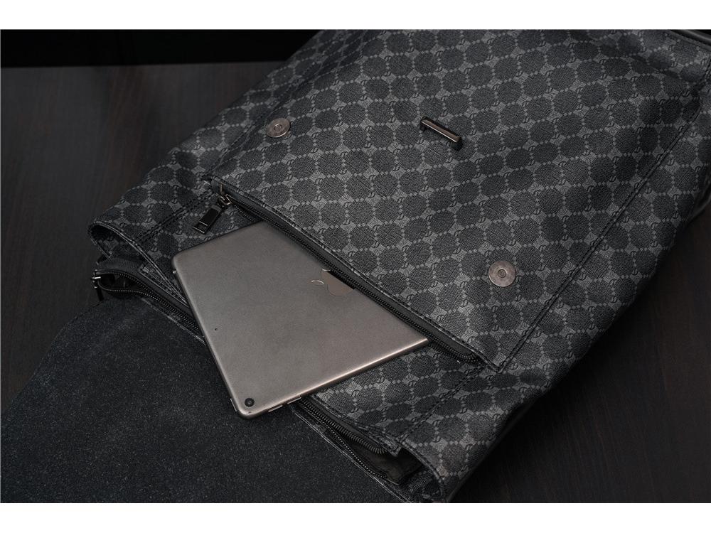 Korean Trendy 2025 Leather Men's Backpack - Large Capacity School & Laptop Bag