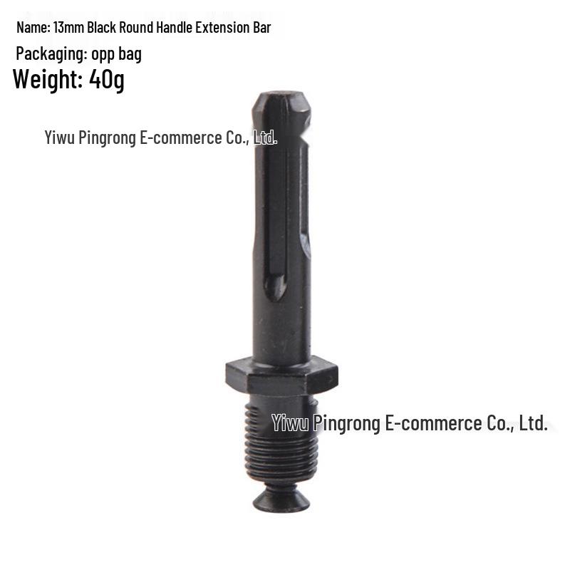 Hammer Drill Accessories: Impact Drill Wrench Converter, Hand Drill Chuck Adapter, Square/Round Shank Rod