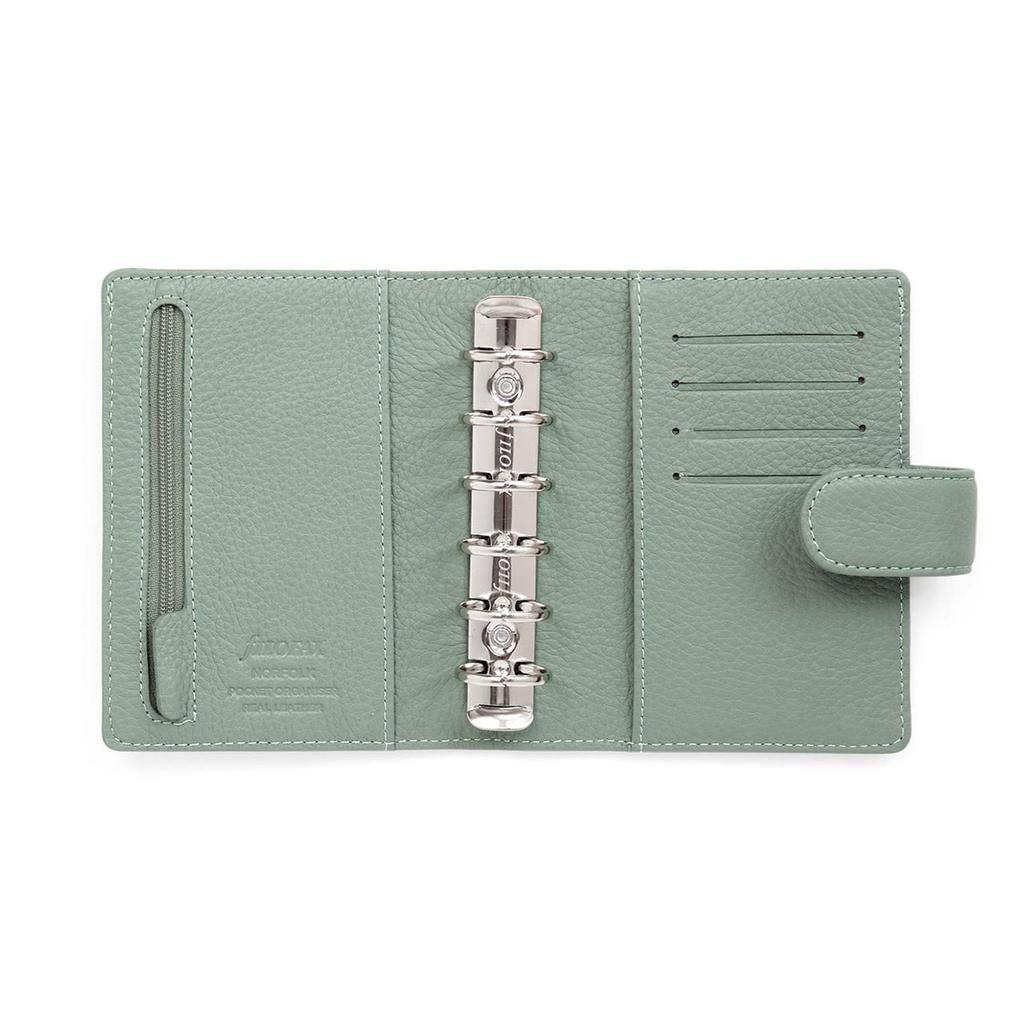 Filofax Norfolk System Organizer Small Sage 022635 Official Import