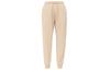 Jordan Vintage Solid Color Elastic Cuff Fleece Lined Lace Up Knitted Sweatpants Men's Brown FN6357-244