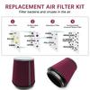Motorrad High Flow Luftfilter passend für Yamaha YFZ450 2004-2009 YFZ450X 2010-2011 YFZ450R 2009
