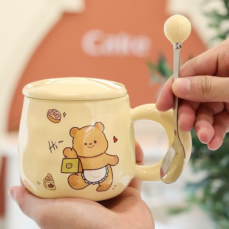 Chiikawa Usagi Ceramic Mug with Coaster