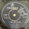 7inch Record SHIRLEY BASSEY - I (Who Have Nothing) DB7113 Columbia UK Pop Used