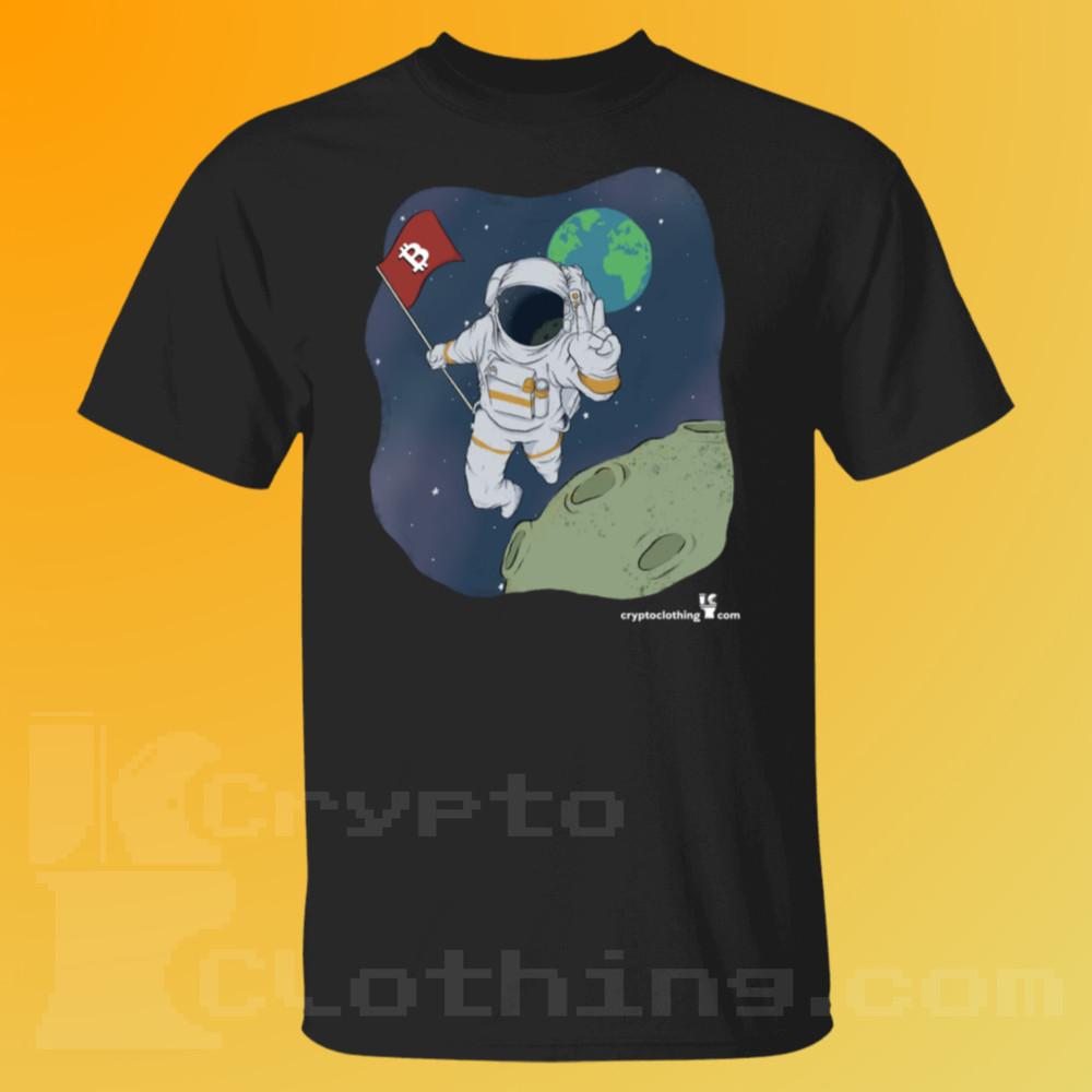 Bitcoin BTC Crypto Cryptocurrency Altcoin HODL Black T-Shirt UPC56 Unisex T-Shirt S