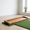 Golf Ball Tray with Built in Phone Holder Wooden