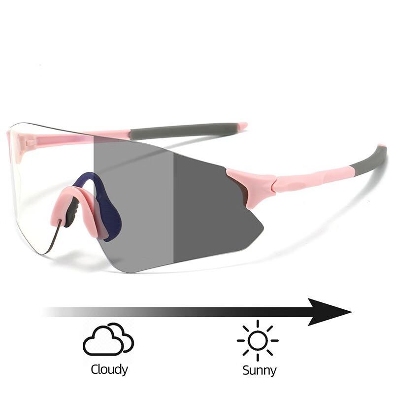 LI SHI Outdoor Cycling Photochromic Glasses