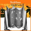 Halloween Party Decoration Gauze Black Green Purple Pink White Beige Gray Orange