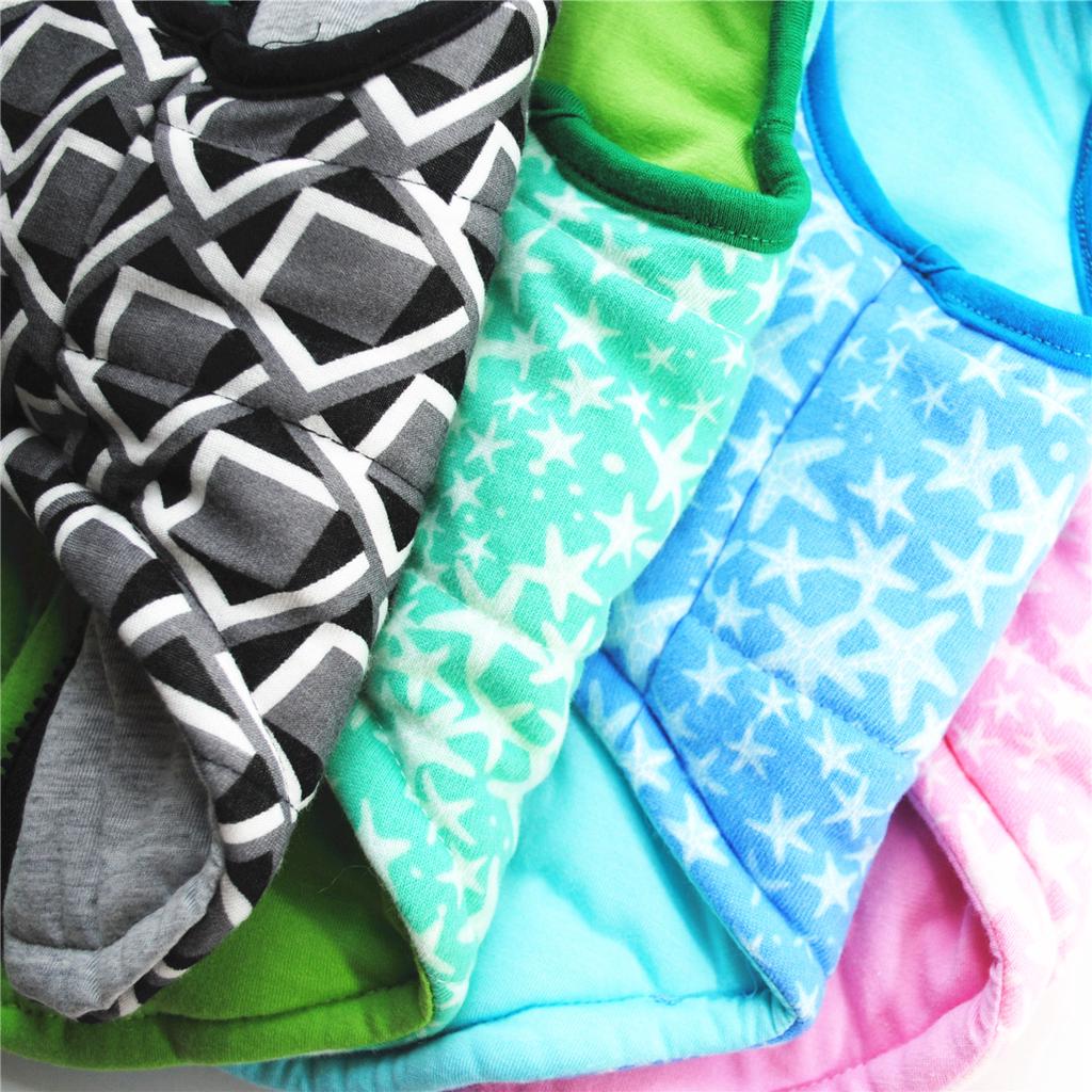 Haustierkleidung, Jacke aus reiner Baumwolle, Baumwolljacke, Baumwolljacke zum Überziehen und mit Schnalle, Bixiong, Bomei