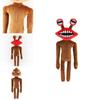 Siren Head Horror Plush Toy Featuring Adorable Big Mouth Clock Poop Monster Design For Kids