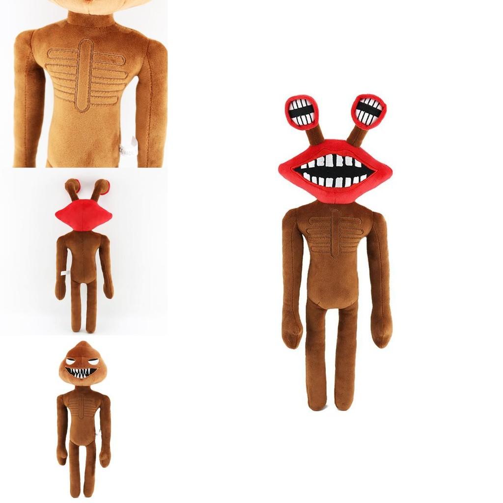 Siren Head Horror Plush Toy Featuring Adorable Big Mouth Clock Poop Monster Design For Kids