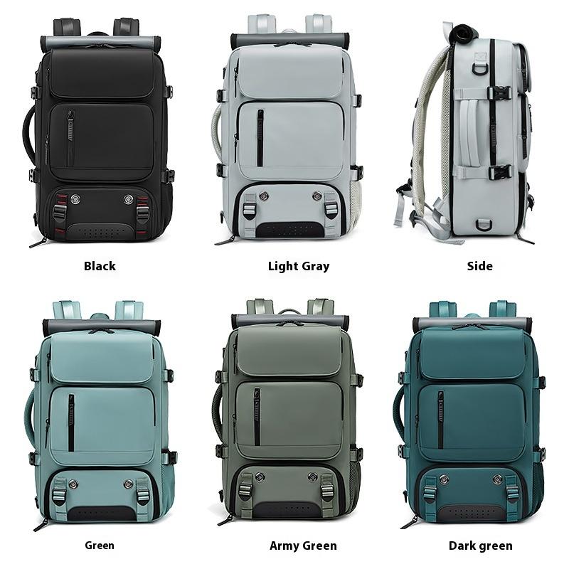 Travel Backpack Women's Large Capacity Ultra Lightweight Multifunctional Luggage Bag Hand Crossbody Travel Men's Backpack