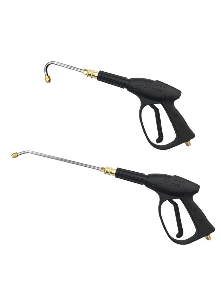 25°/90°/U High Pressure Washer Extension Wand With CurvedHead Rod Cleaning Tool With 1/4 Quick Connector Lance Spear for car