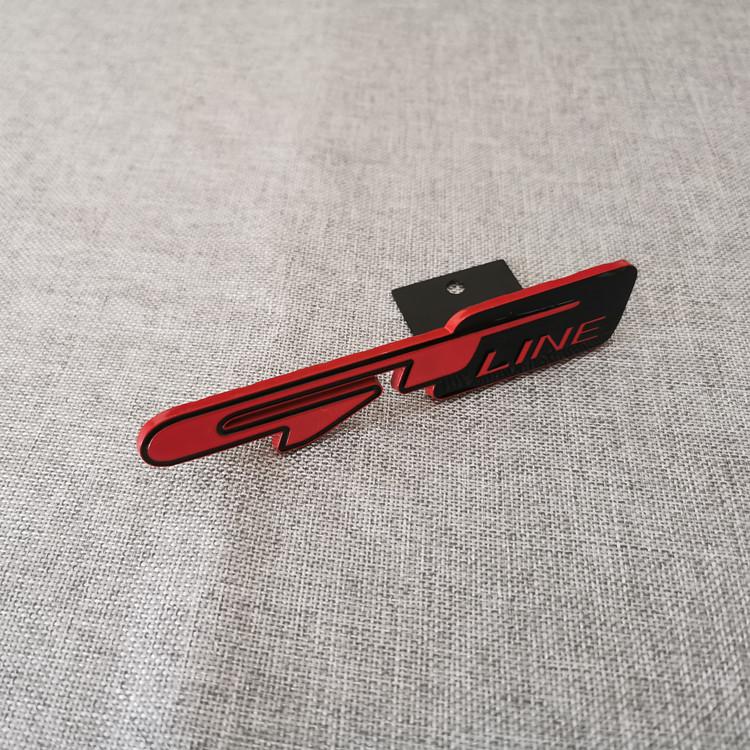 AABIW1 Car Front Grill Emblem Sticker Accessories For For Kia GT-Line Sportage Ceed Rio Picanto Sorento Soul Cerato Venga Forte K9 Cade