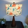 Yousheng Drum Lamp Shade Vintage Style Lamp Shade Lamp Cover Replacement Western Lampshade for Floor Lamps Table Lamps