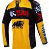 Mens Quick-Dry Long Sleeve Cycling Jersey Breathable Moisture-Wicking Mountain Bike Shirt Outdoor Sports