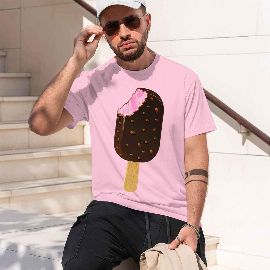 E Cream Ocolate Bar Grhs Vintage Unisexs Summer Tshirt Casual Tshirts Oneck Shortsved Tee T Shirts Streetwear 2026 New Model Sh
