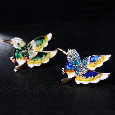 Nová móda Pták Kamínky Slitina Dámská Brož Pin Šaty Svetr Ozdoba Oblečení Dobrý Prodej Obchod