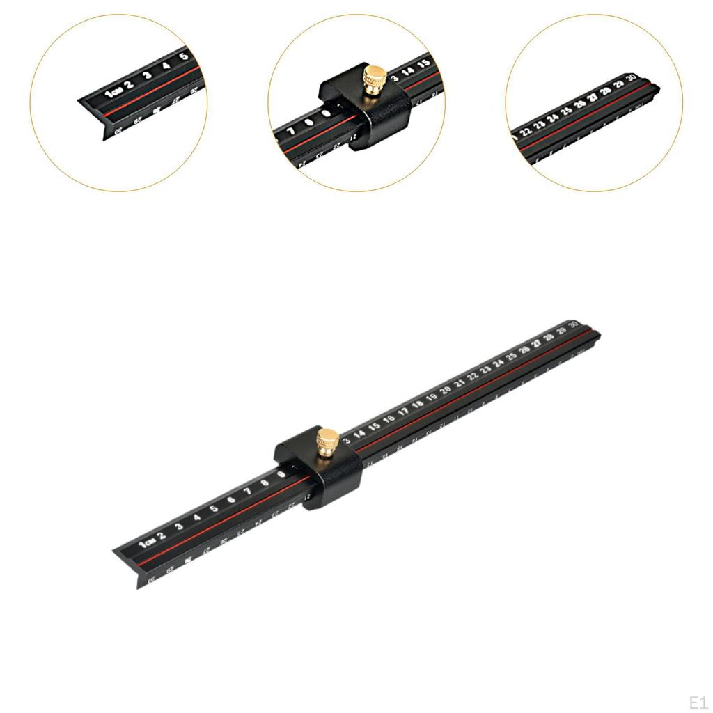 Precision Woodworking Ruler Set for Professionals