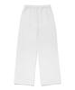 COVERNAT WOMAN Easy Elastic Cotton Pants White