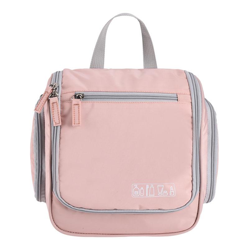Women Cosmetic Bag Travel Men Toothpaste Toothbrush Toiletries Organizer Hook Female Beautician Makeup Bags Toilet Storage Bag
