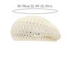 Japanese Style Hollowed Out Beret Hat Vintage Fashionable Weave Painter Hat Fresh Color Thin Crochet Knitted Cap Women/Girls