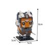 Buildmoc Star Movie Figures Vader-Anakined Ewoked Ahsokaed Kuiils General-Grievous Model Building Blocks Kids Toys for Children
