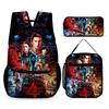 Stranger Things 5 Student School Bag 16 Inch Sticker Bag Backpack Stranger Things5 Large Capacity Student Shoulders