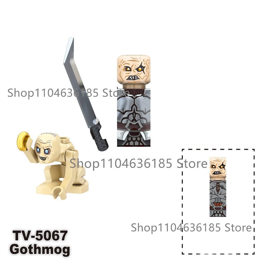 New Lord Rings Mini Figure Model Elves Orcs Army Gandalf Saruman Game Thrones Action Figure Building Blocks Kids Toys Gifts