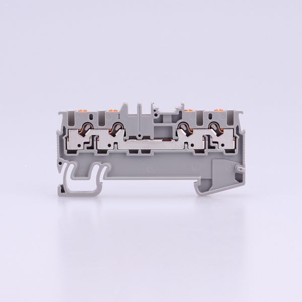 Toyo Giken VTX Series Rail-Mounted Terminal Blocks, 100-Pack, VTX-1.54-100P