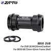 ZTTO DUB BB MTB Bike Central Movement 68/73mm BB30 PF30 Bb386 Press Fit Bottom Bracket 46mm Crankset Bicycle Part Accessories