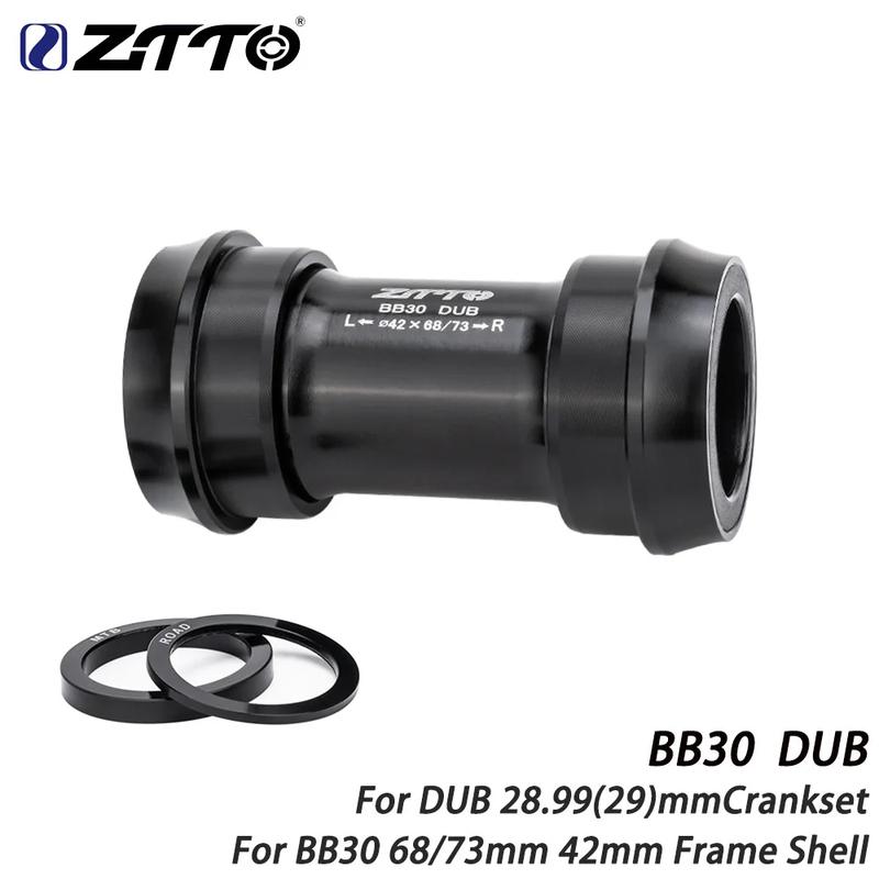 ZTTO DUB BB MTB Bike Central Movement 68/73mm BB30 PF30 Bb386 Press Fit Bottom Bracket 46mm Crankset Bicycle Part Accessories