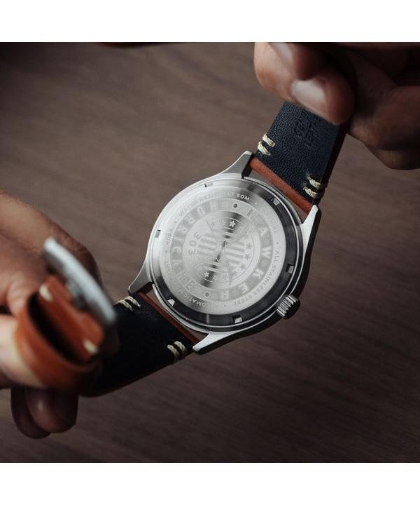 AVI-8 Hawker Hurricane Kent Newton Beyaz Kadran Otomatik AV-4094-01 Erkek Kol Saati