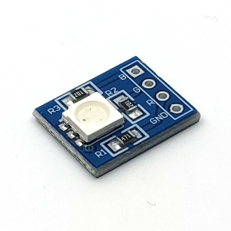 RGB Full-Color LED Flowing Light Module Driver Color Light Development Board Electronic Building Block