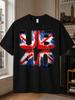 1 Stück Design mit britischer Flagge Herren-T-Shirt UB40 Bandlogo Unisex Ganzjahres-Spaßgeschenk für Musikliebhaber