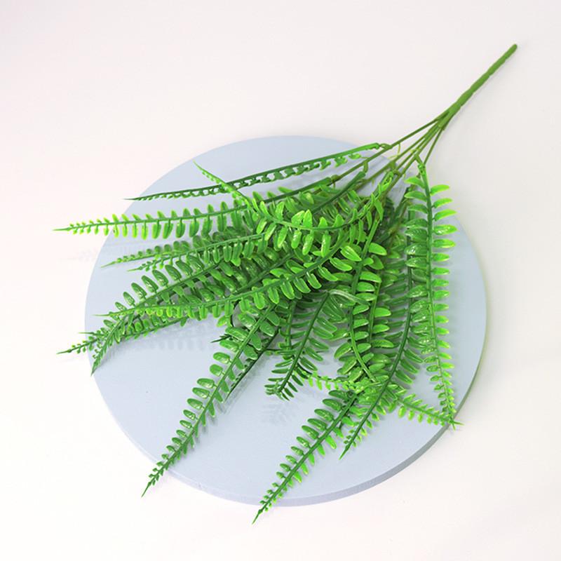 Green Fake Boston Fern Plant For Home Decoration Wedding Photography Use Prop