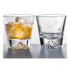 Batone Mt. Fuji Glass 270ml Sakura Kiriko Rock Glass, Couple's Set, Luxury Artisan-Handcrafted, In P