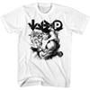 Street Fighter Hadouken Tričko, Bílé, 2XL