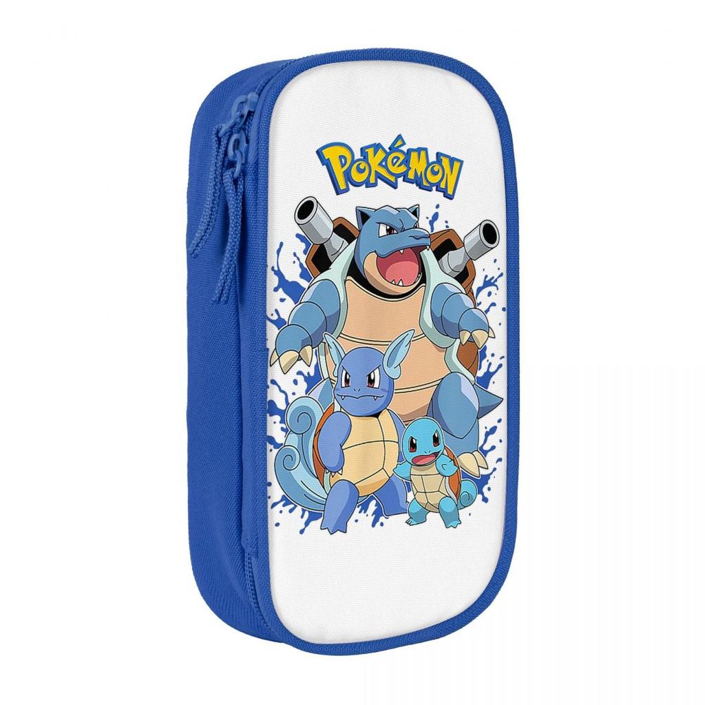 Pokemoned Team Pencil Cases Pen Holder Bag Girl Boy Big Capacity Students School Gifts Pencilcases