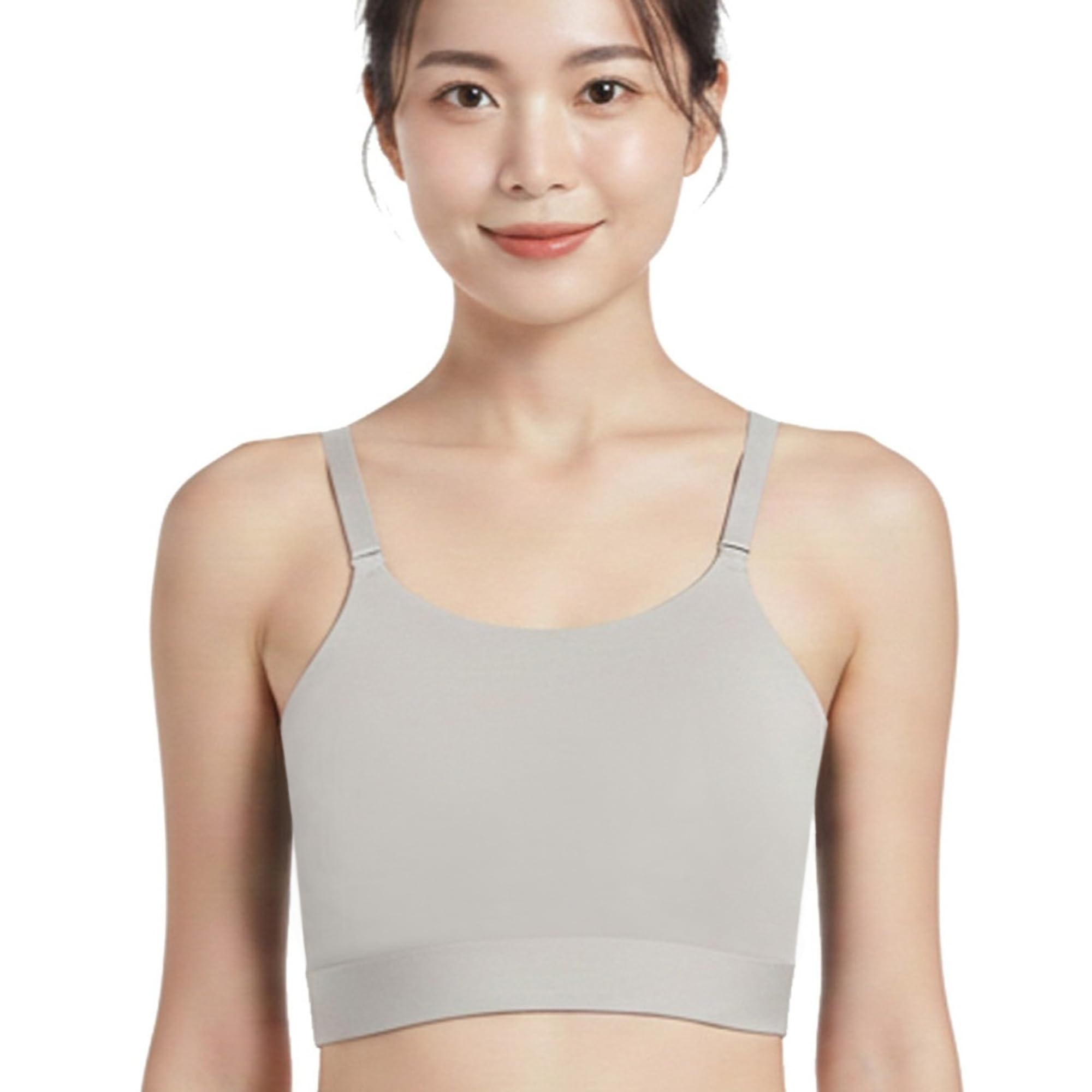 

[minette earth] Slimming Flat Bra - Makes breasts appear smaller, non-wired, suitable for traditional Japanese clothing, cross-dressing, breast reduct
