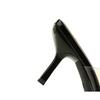 Women European Clear PVC Rhinestone Butterfly Slide Mules, Square Open Toe Sexy Slip On Thin Stiletto Heels DS-1927-H157