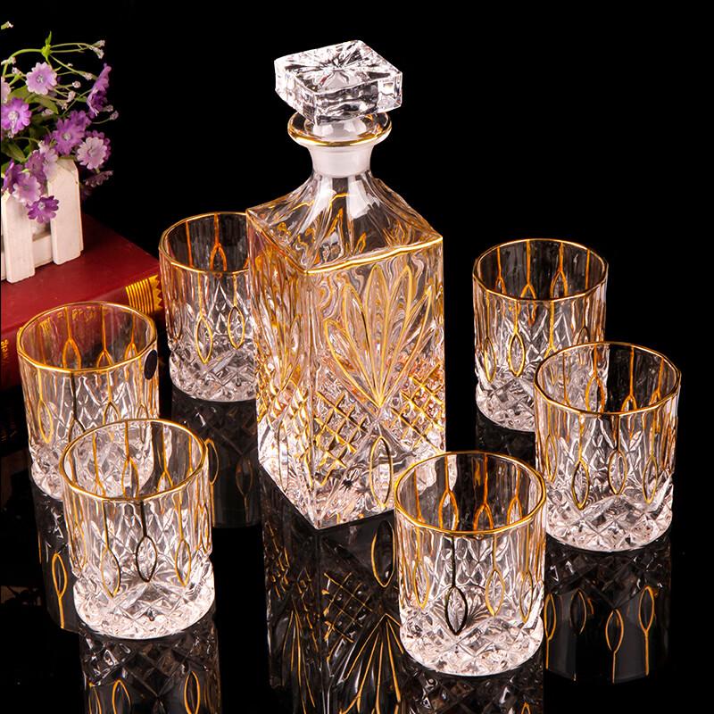 Flavinmci Kristallglas Whiskey- & Weinglas-Set