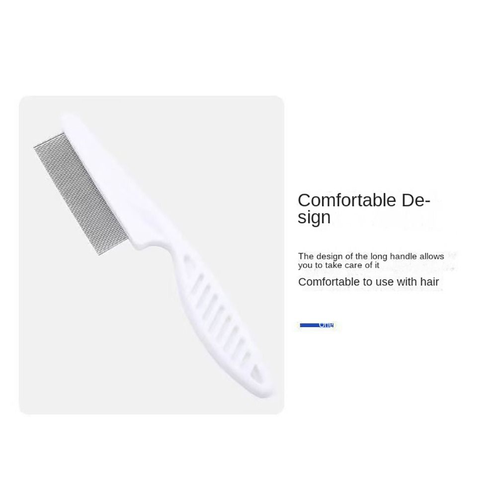 Stainless Pin Fur Grooming Brush Pet Massage Pet Flea Removal Portable Flea Comb  Pet