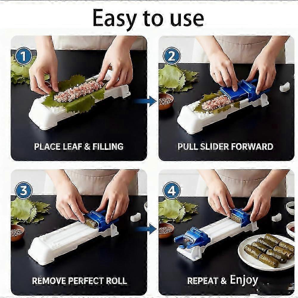 Frühlingsrollen-Hersteller Gemüse-Fleisch-Roller Manuelles Werkzeug für die schnelle DIY-Herstellung von Lumpia und Eierrollen