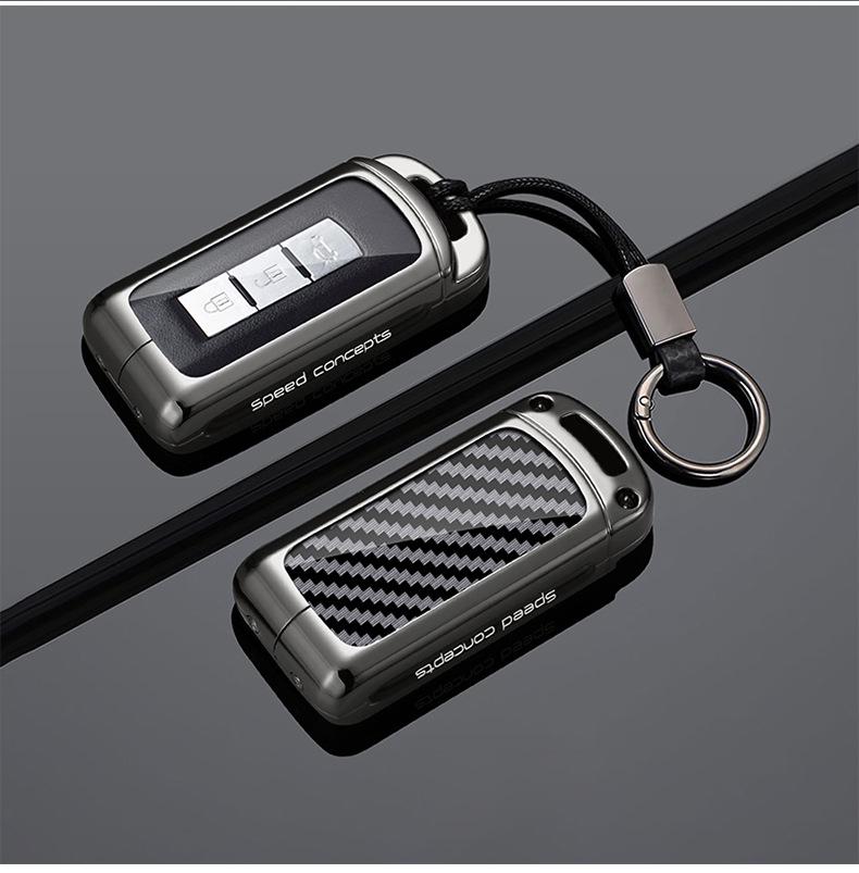 Mitsubishi Outlander Key Cover for 2016/18/19 Models - Universal Car Keyring Holder for Men and Women