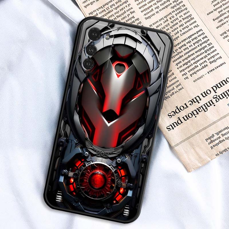 

Mechanical style pattern Phone Case For Motorola G85 Edge 50 G24 G35 G14 G04 40 G72 G34 G G54 G13 G32 5G Black Motorola Moto G13