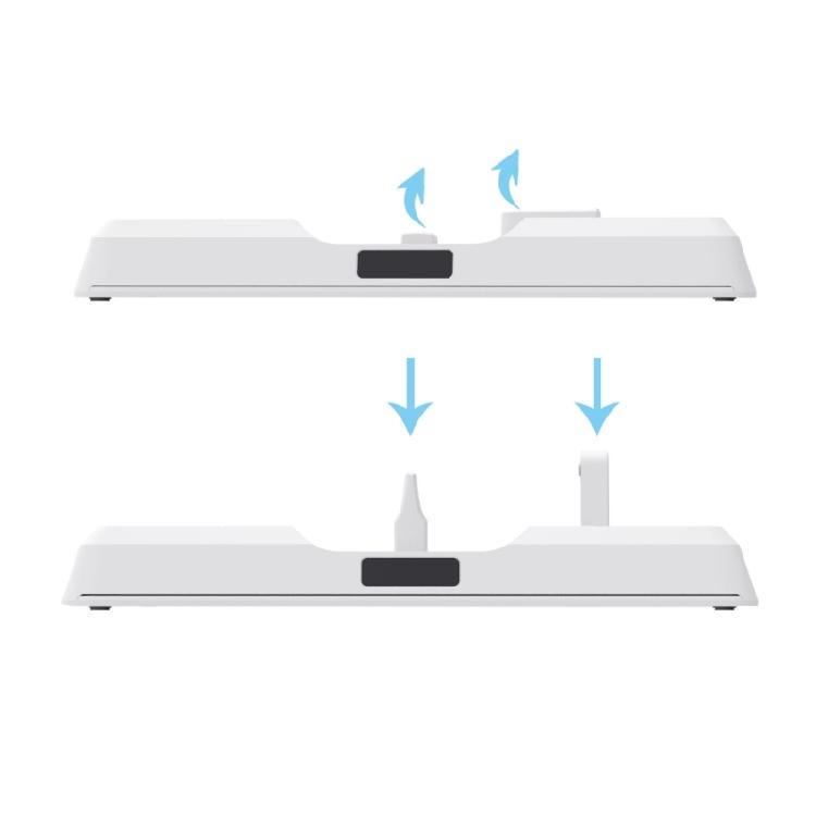 Multifunctional Charging Dock Holder Charging Base for MQ 3S VR Headset and Controller with LED Light Feature