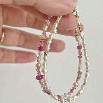Women's Handmade Color Bead Summer Simple Bracelet