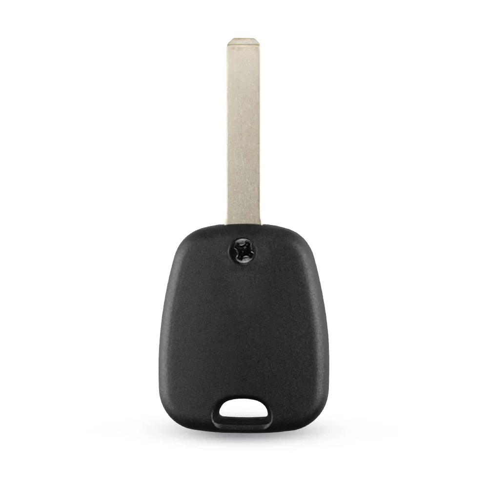 Para 206 106 107 207 307 407 306 406 Chaveiro Remoto de Carro com 2 Botões Capa Concha Fob Para Citroen C1 C2 C3 C4 Xsara Saxo Picasso